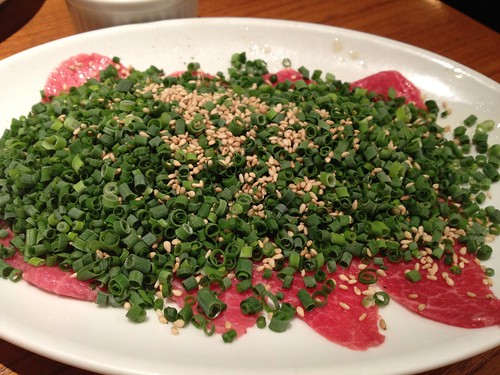 ネギ塩ロース@焼肉キッチンスタジアム 黒5 本店 (クロゴ)