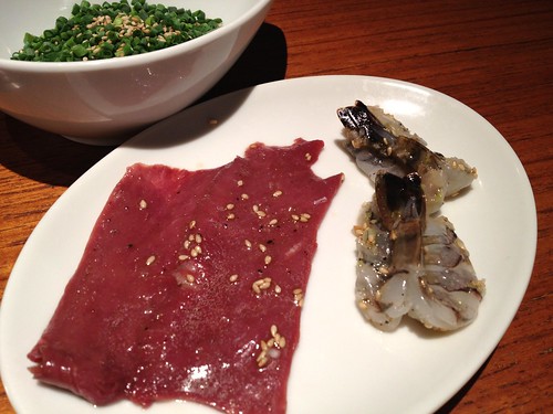 エビとハツ@焼肉キッチンスタジアム 黒5 本店 (クロゴ)