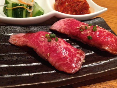 絶品牛にぎり@焼肉キッチンスタジアム 黒5 本店 (クロゴ)