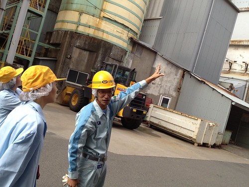 ご説明いただいた担当の方@東洋ガラス