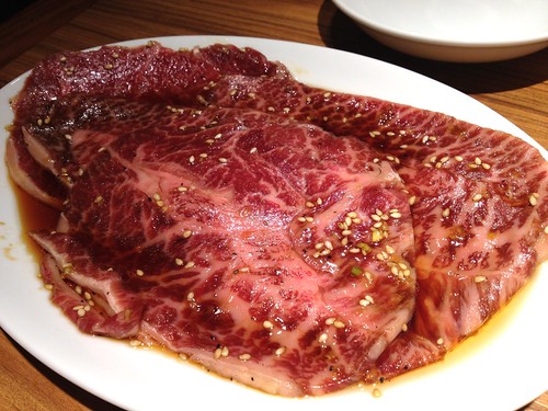 ミスジがこれで500円!激安。@焼肉スタジアム JAN(ジャン)