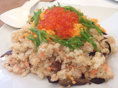 鮭いくらご飯@Garden Kitchen