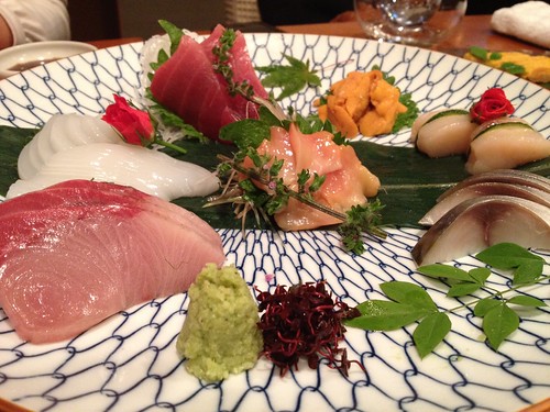 刺身の盛り合わせ＠酒菜（銀座・新橋）