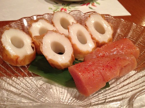 ちくわと辛子明太子＠酒菜（銀座・新橋）