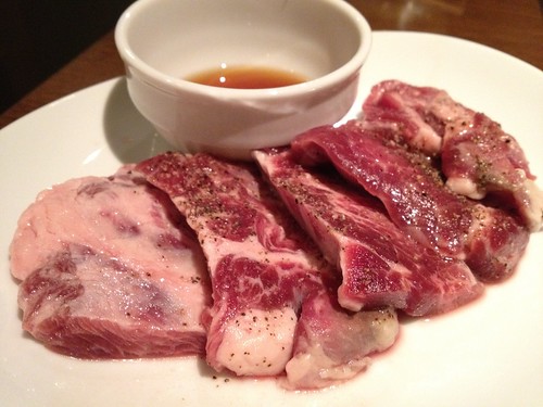 牛ハラミステーキ800円＠ビストロ ポチ