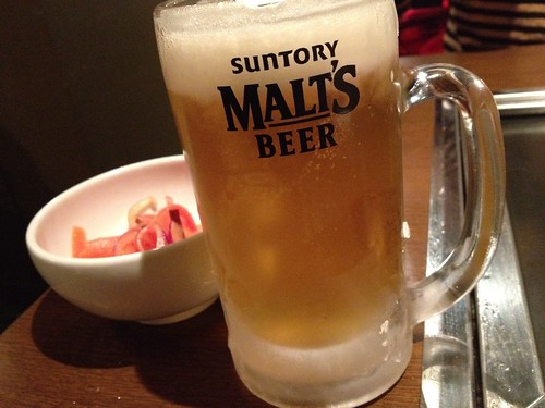 生ビール＠ビストロ ポチ