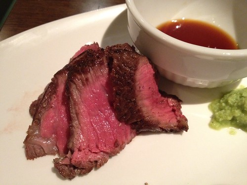 イチボステーキ1200円＠ビストロ ポチ