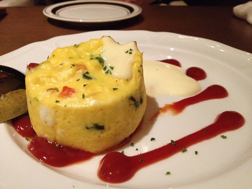 スペイン風オムレツ　オーロラソース@LA LOLA（ラロラ）