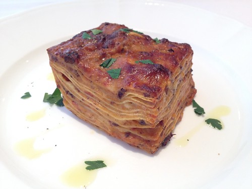 数量限定、ミルフィーユラザニア@リストランテ カバカヴァロ