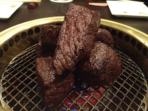 固まり肉の焼き上がり＠格之進R