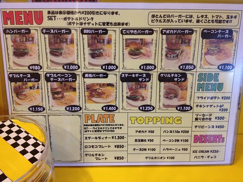 ランチメニュー＠ルート20