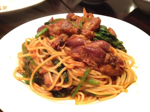 ホタルイカのトマトパスタ＠レ マーシャン ド レーヴ