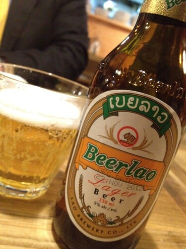 レオビール@ピーナッツ食堂