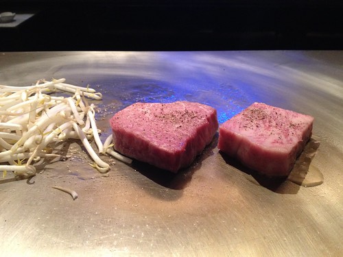 お肉が焼かれます＠湛山