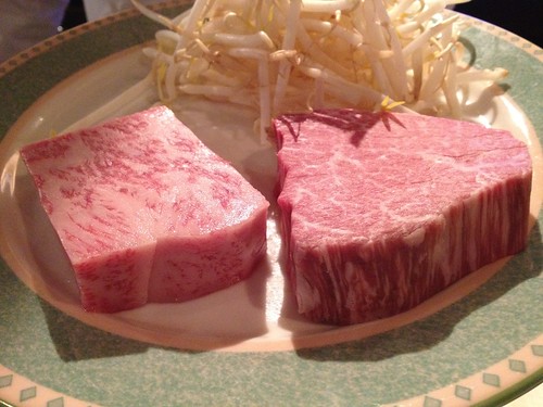 サーロイン＆ヒレステーキ＠湛山