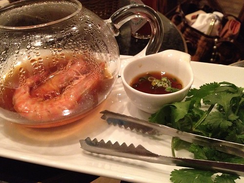 酔っ払い海老の紹興酒蒸し@Me Chablis（ムシャブリ）