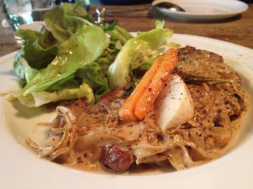 三元豚のソテー＠恵比寿のパンダ