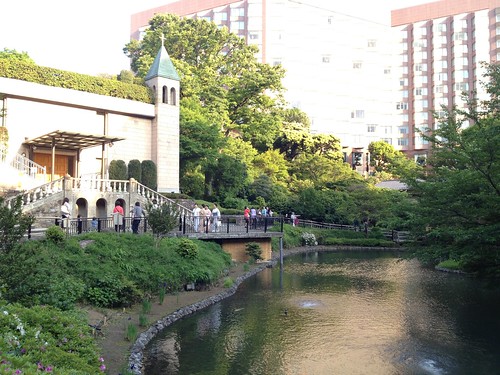 椿山荘のお庭＠スイーツマリアージュ