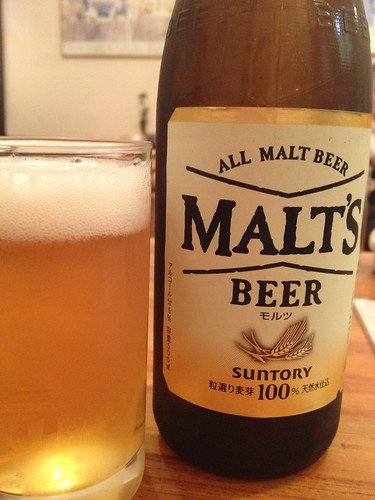瓶ビールのモルツは550円＠ヴォーカル