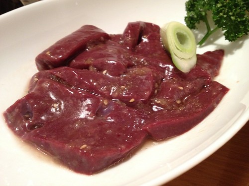 レバ塩＠金竜山