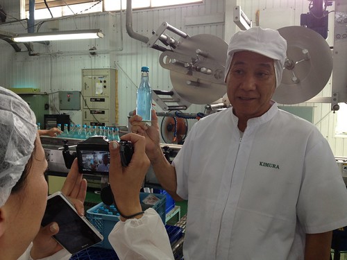 ご説明いただいた方＠木村飲料 浜工場