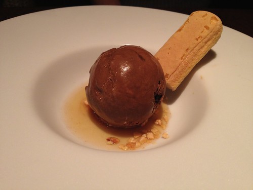 チョコレートアイスのアフォガード@Desse