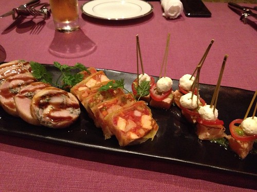 前菜の盛り合わせ＠レストラン サブリス