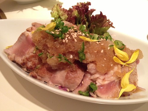 芳寿豚のたたき＠TEJI TOKYO 渋谷店