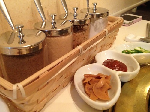 サムギョプサルには塩が似合う！＠TEJI TOKYO 渋谷店