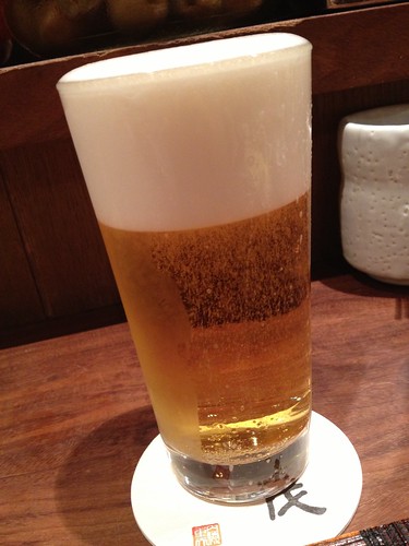 生ビール@鳥茂