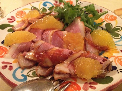 鴨肉の薫製オレンジ添え＠ラ ブリアンツァ