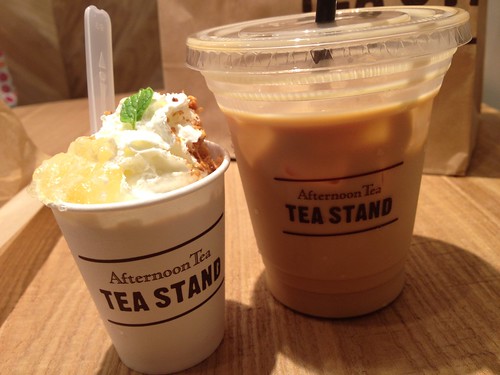 ラティ＆フローズンラティー アップルパイ＠Afternoon Tea TEASTAND