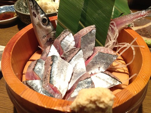 さんまのお刺身＠浜屋