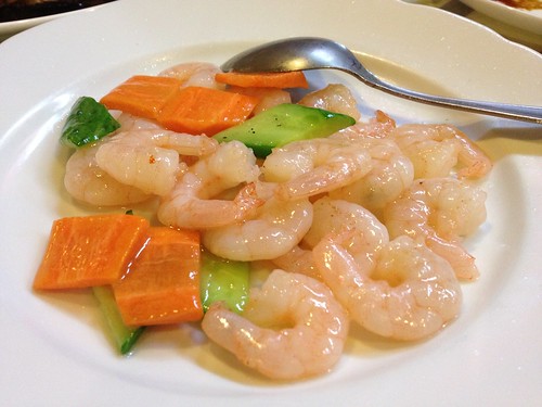 エビの塩炒めだったかな＠老大房