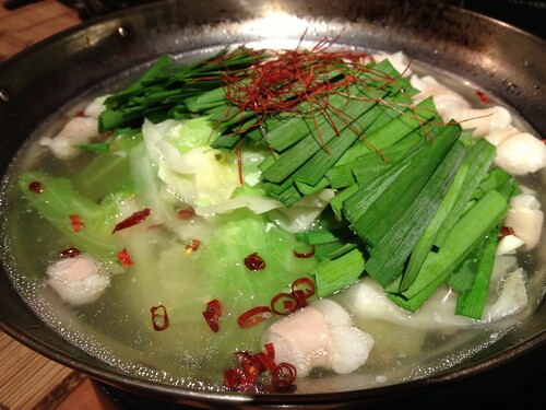 和牛塩もつ鍋@九州料理 流