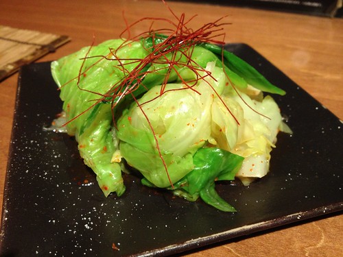 有機キャベツのアリアン漬け@九州料理 流