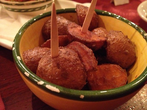 アンチョビポテト@白金バル