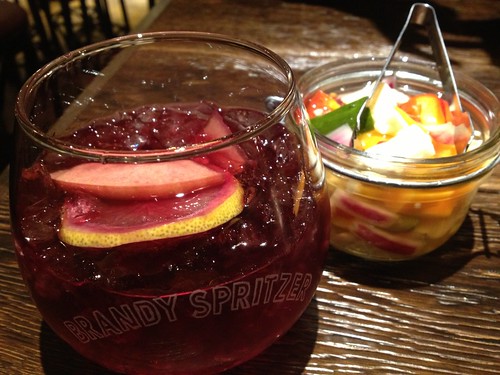 サングリアとピクルス＠トウキョウキュイジーヌ