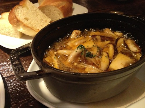 タコと海老とキノコのアヒージョ＠トウキョウキュイジーヌ