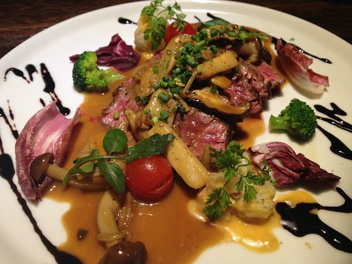 牛ハラミのステーキ＠トウキョウキュイジーヌ