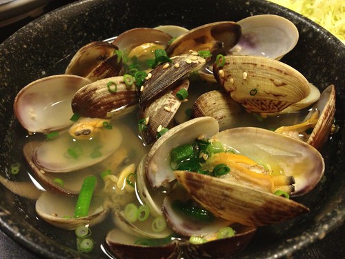 蛤の酒蒸し＠なみはな