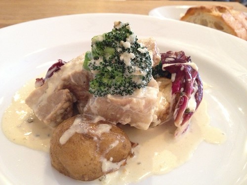 豚バラ煮込みグリーンペッパークリームソース＠HOFF