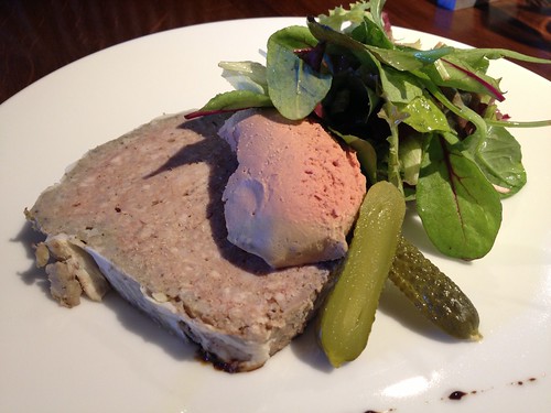 前菜のパテドカンパーニュ＠レストランユニック