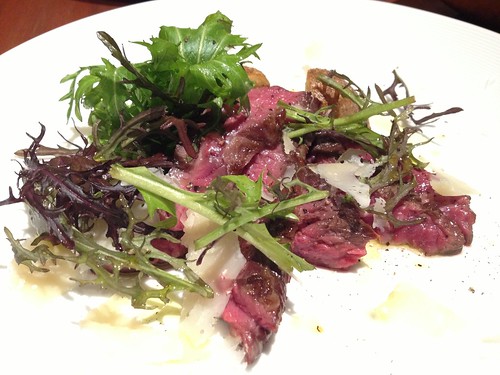 牛ハラミときたあかりのロースト　パルミジャーノ添え＠コンチェルト