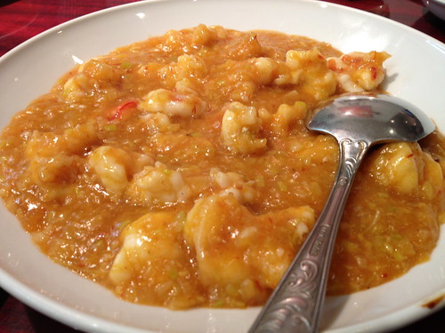 海老のチリソース@龍口酒家 本店