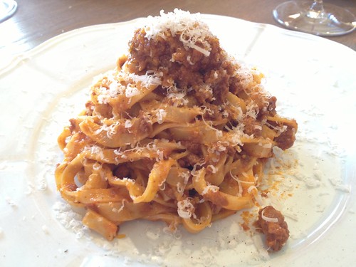 タリァテッレ ボロニェーゼ＠ラ スフォリーナ