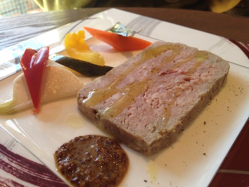 阿蘇産 産山村の放牧黒豚のテリーヌ＠ラ スフォリーナ