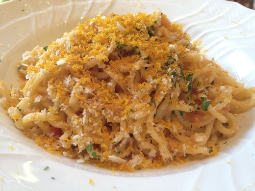 からすみをかけたコルドネッティ＠ラ スフォリーナ