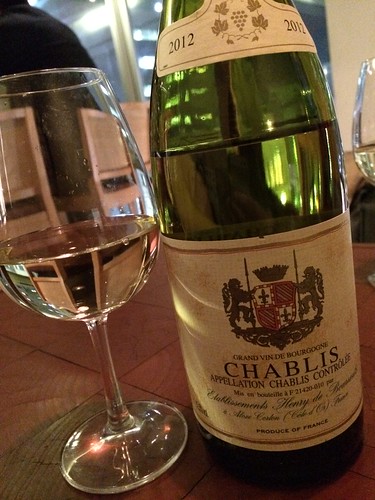 シャブリ＠牡蠣入レ時