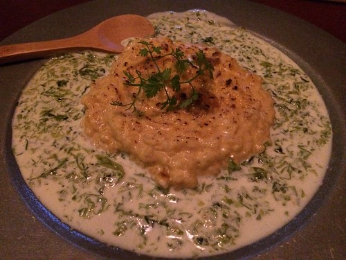 雲丹のリゾット＠牡蠣入レ時